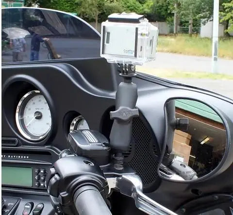 Mobile Mounts - RAM Mount Camera 1" Ball With Custom GoPro