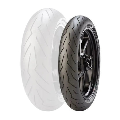 Pirelli Tyres | Motorcycle Tyres - Pirelli Diablo Rosso III Tyre's (Sizes Available- 120/70 ZR 17, 180/60 ZR 17, 180/55/ZR17 73W,190/55 ZR 17 & 200/55 ZR 17)