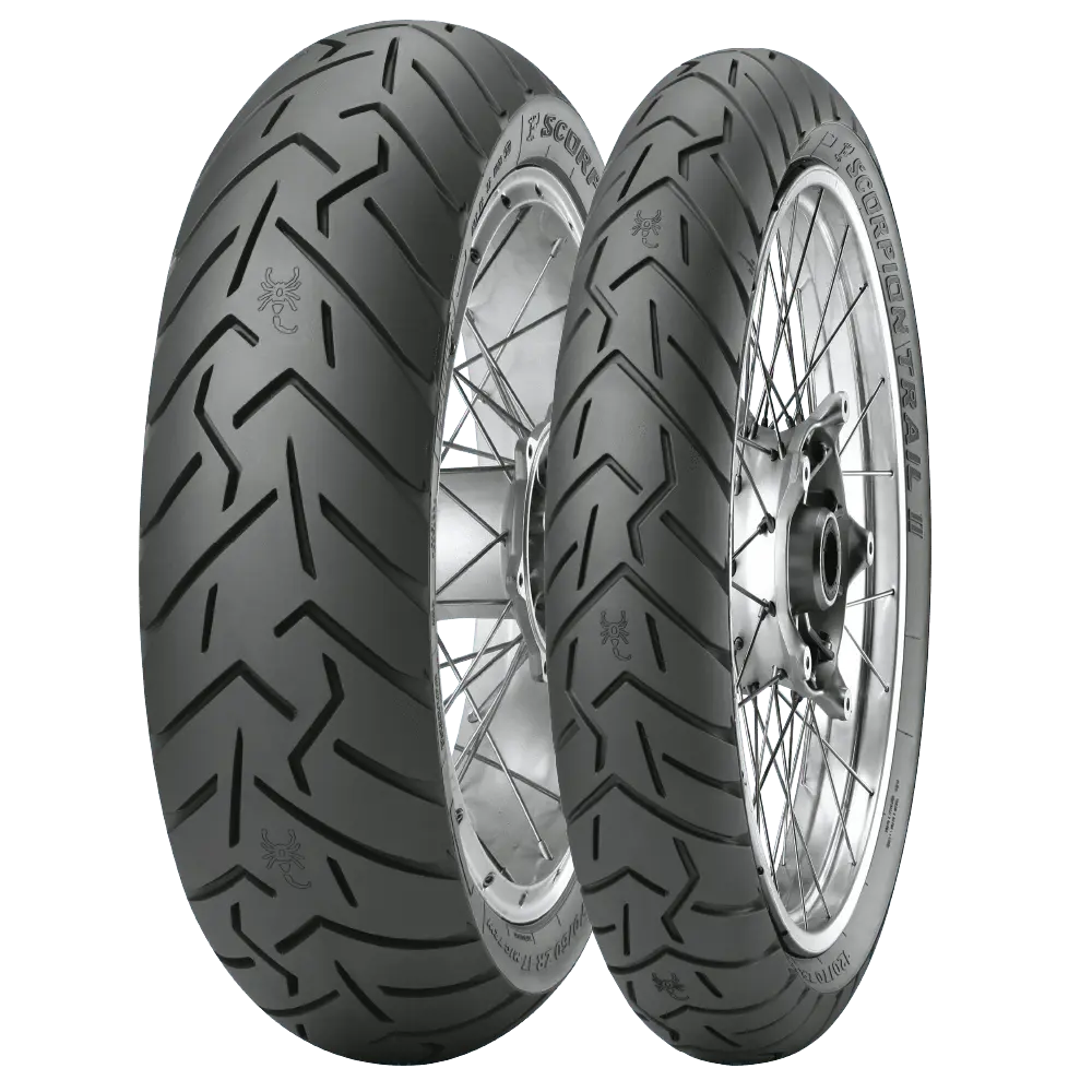 Betzeler Tyres | Motorcycle Tyres - Pirelli Scorpion Trail II Tyre's (Sizes Available- 120/70 ZR17, 190/55 ZR17)