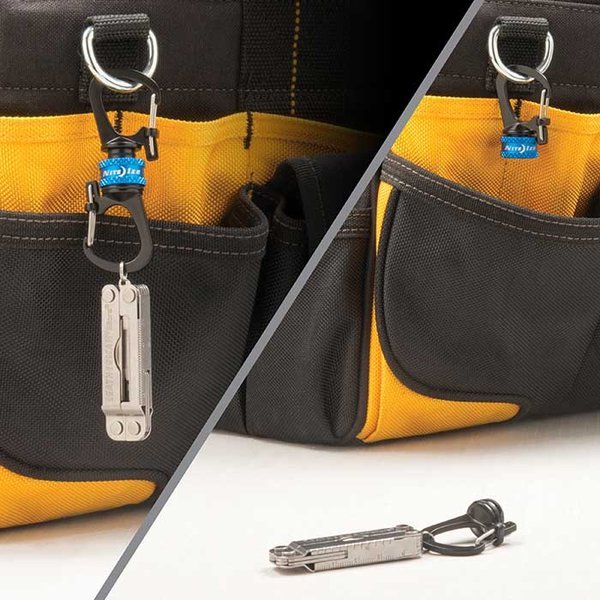 Nite Ize  SlideLock 360° Magnetic Locking Dual Carabiner Nite Ize